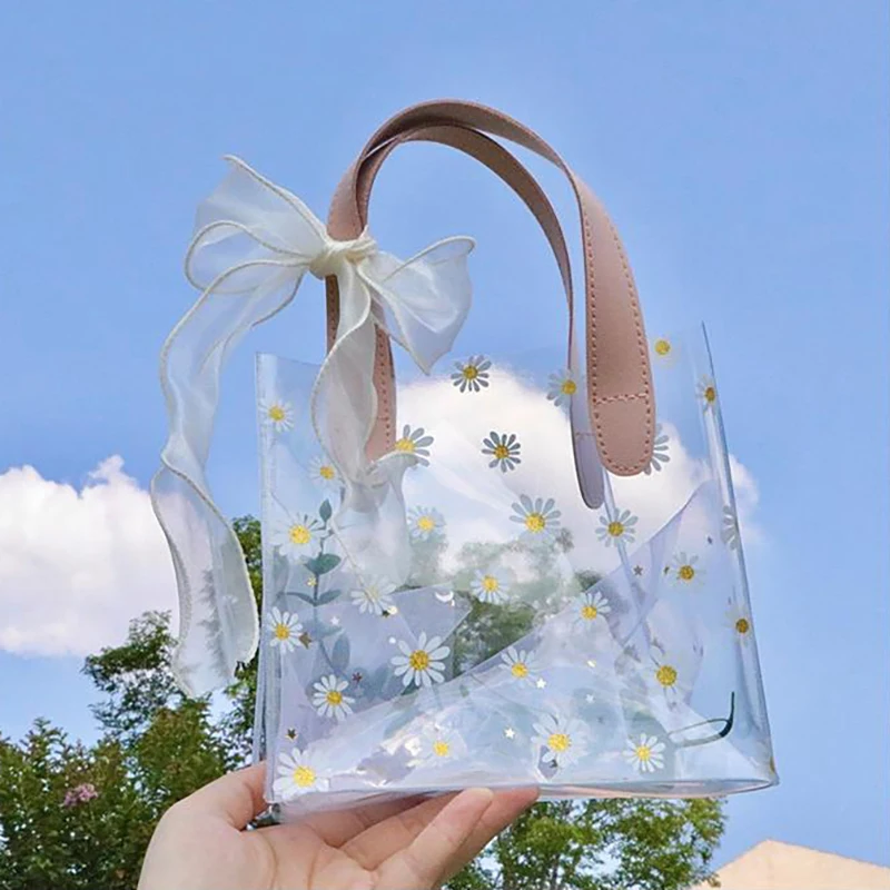 Transparent And Personalized Large Capacity Waterproof Gift Bag Gift Handbag