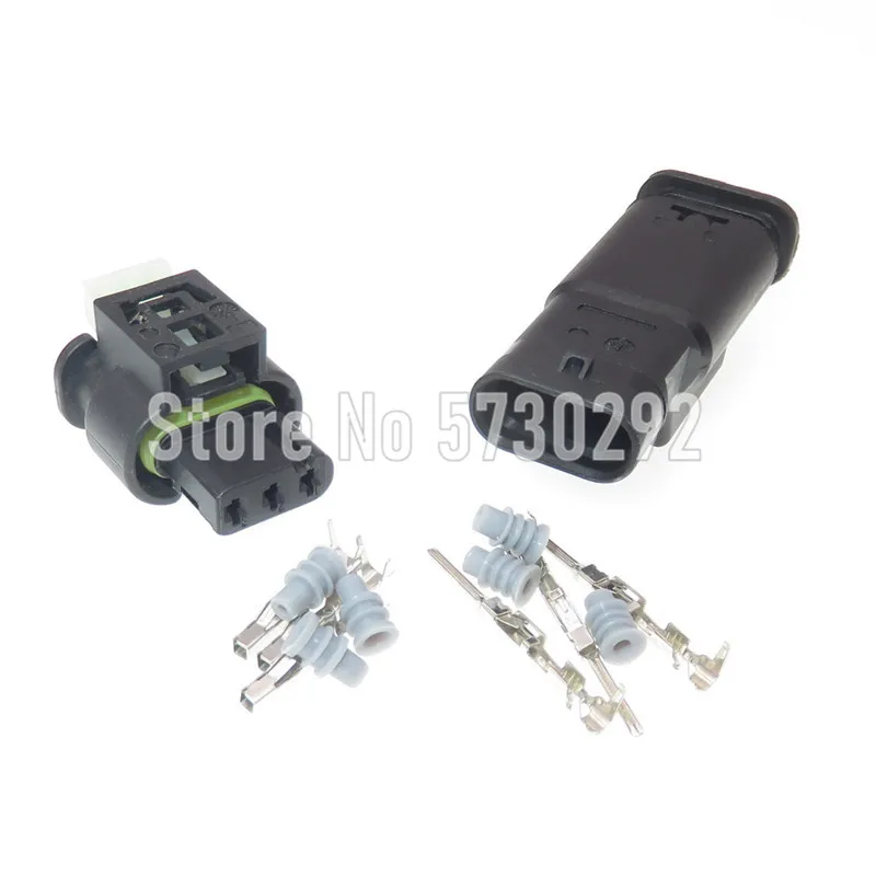 3P 805-121-521 7615490-03 Car Waterproof Automotive Reversing Radar Socket Wiring Harness A0225452426 For VW Audi