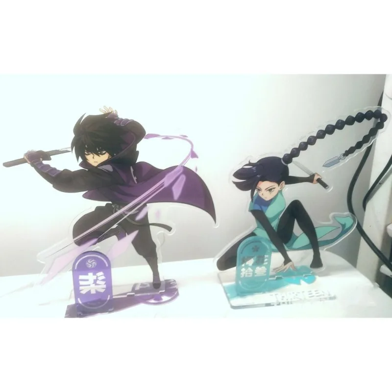 Anime Killer Seven Scissor Seven Acrylic Stand Girl Boy Cartoon Cute Cool Desktop Decoration Fan Collection Gift Cosplay Props