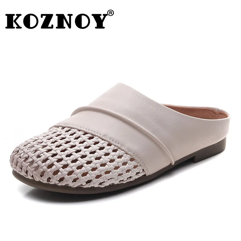 

Koznoy/летние лоферы из синтетической натуральной кожи 2 см, резиновые женские туфли без шнуровки на полой плоской подошве, дышащие туфли-оксфорды