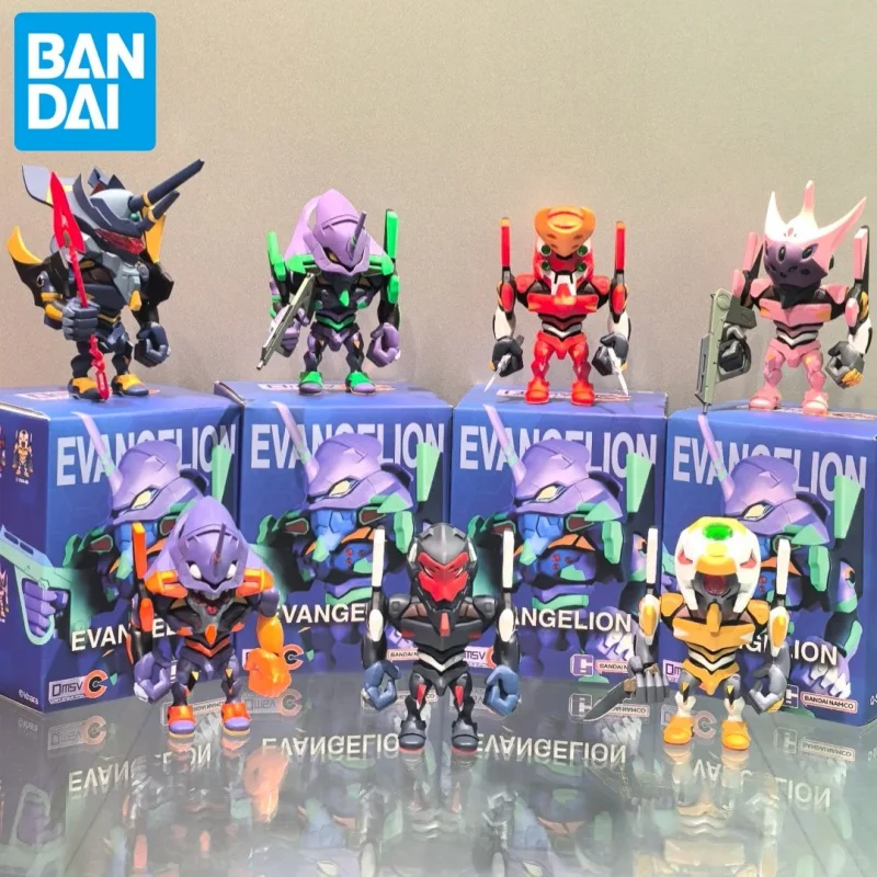 

Bandai QMSV-C Evangelion New Century Evangelion слепая коробка Ева прототип фигурка Коллекционная модная игрушка подарок для фанатов