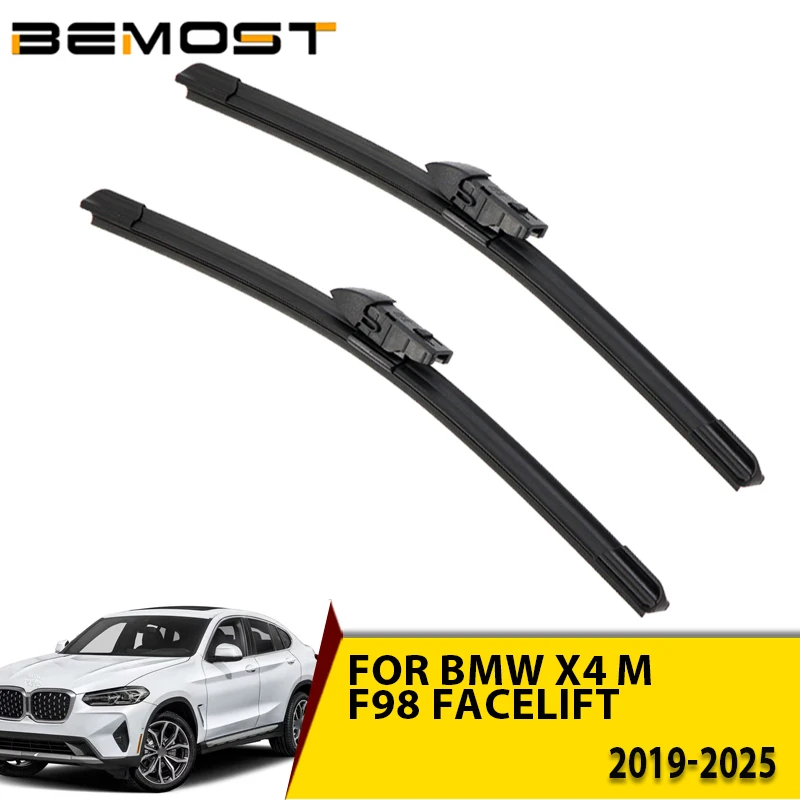 

Щетки стеклоочистителя автомобиля для BMW X4 M F98 Facelift 2019-2025, лобовое стекло, щетки переднего стекла 26 "+ 20", автомобильные аксессуары