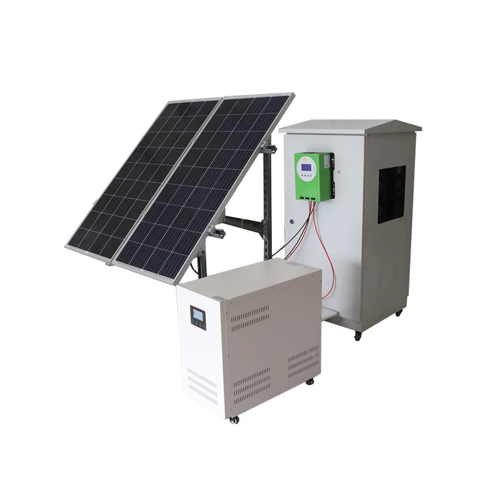 Plug And Play  SystemBalcony Garden Off-grid  Power System 5kW MPPT Controller Monocrystalline Panels Kithybrid Invert