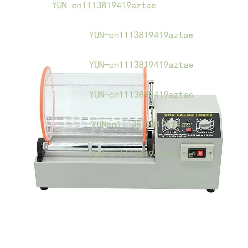 2.2KW Rotary Tumbler Surface Polisher Jewelry Polishing Machine KT-1320 Four-Speed Adjustment Work Timing Jewelry  Cleaning