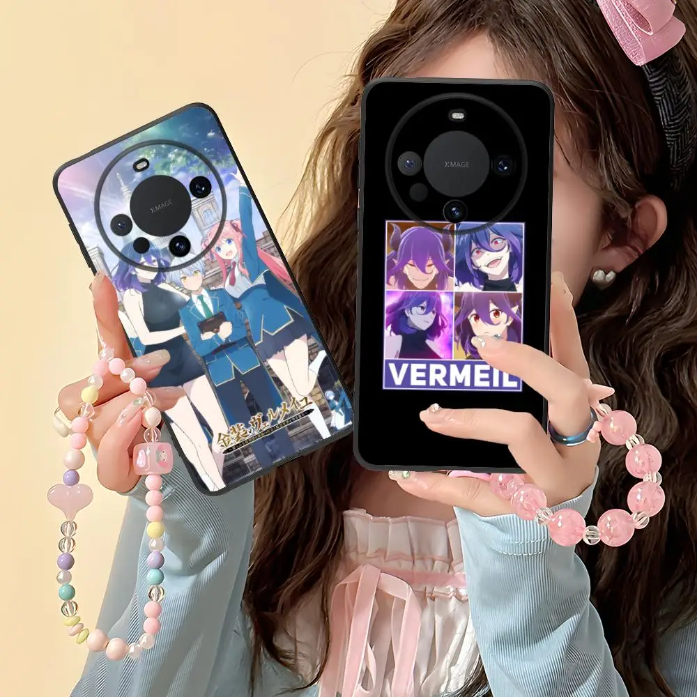 Чехол для мобильного телефона Kinsou Vermeil для Huawei Mate 60 50 40 30 20 10 Pro Plus Lite E 5G Цветной защитный чехол для смартфона Pretty