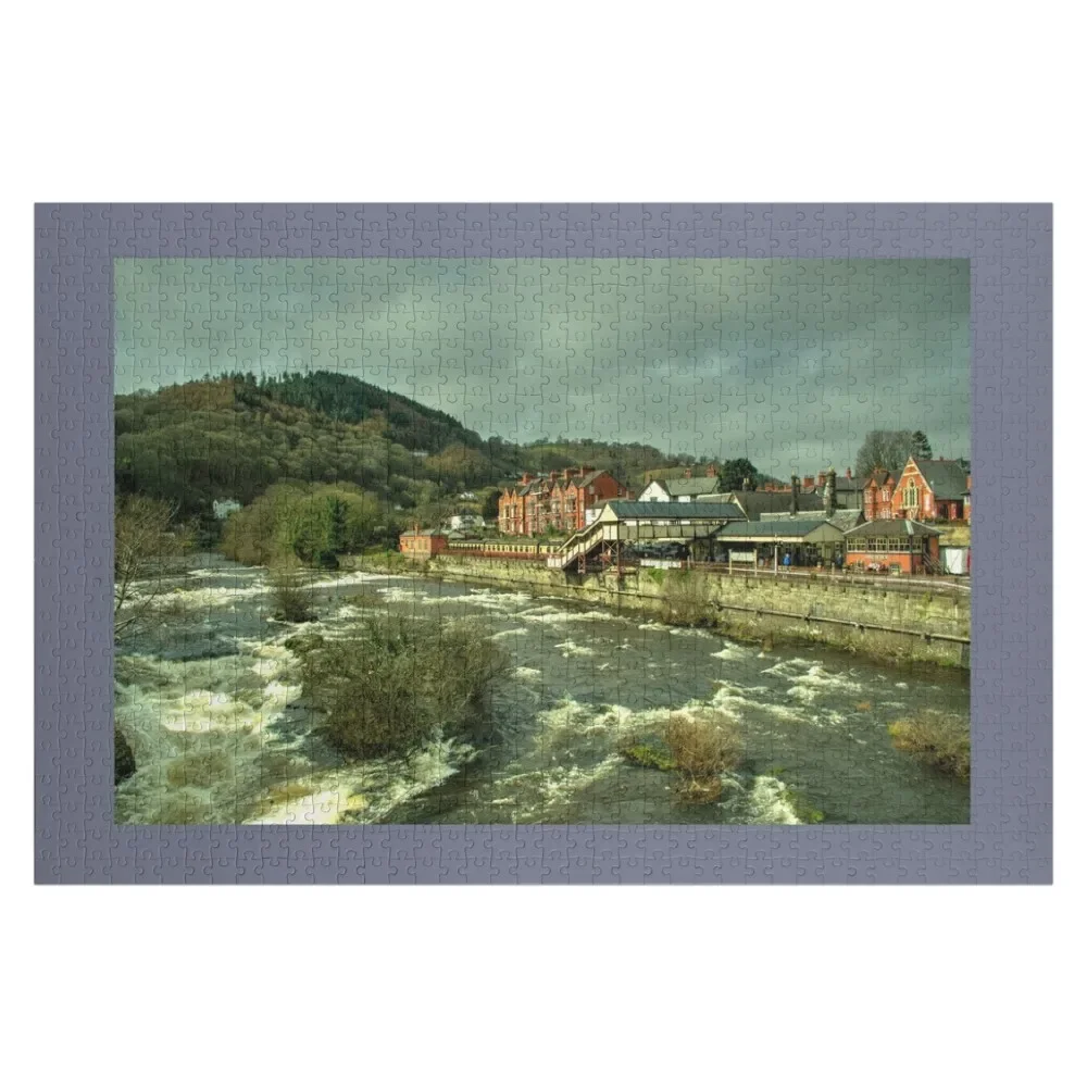 

Llangollen Station Jigsaw Puzzle Jigsaw Pieces Adults Personalized Gift Married Customizeds For Kids Puzzle