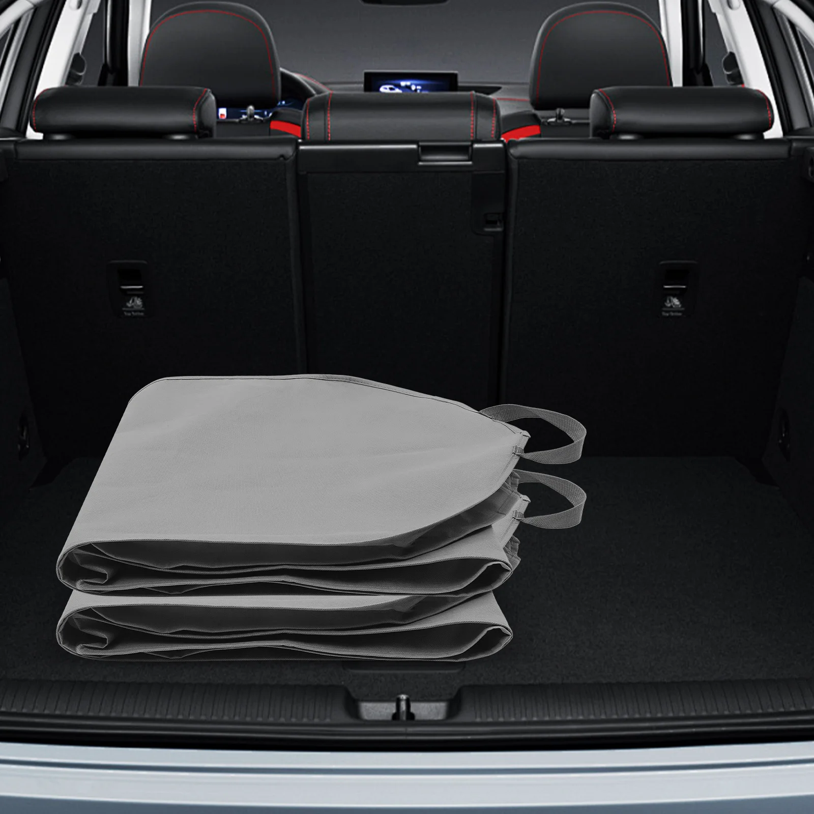 

2 pcs Clothing Bags For Hanging Clothes Garment Storage Non-Woven Fabric Travel Suit Cover Bag Transparent Window Dance Costume