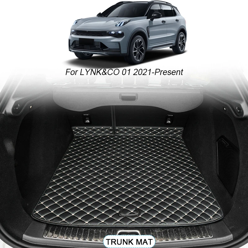 

For LYNK&CO 01 2021 2022 2023 Custom Car Trunk Main Mat Waterproof Anti Scratch Non-slip Protect Cover Internal Auto Accessory