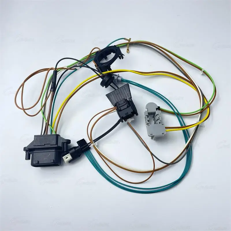 حزام أسلاك المصابيح الأمامية للسيارة مناسب لسيارات BMW 5 Series E60 E61 2005-2007 قابس تسخير الأسلاك الداخلية غير AFS D1S