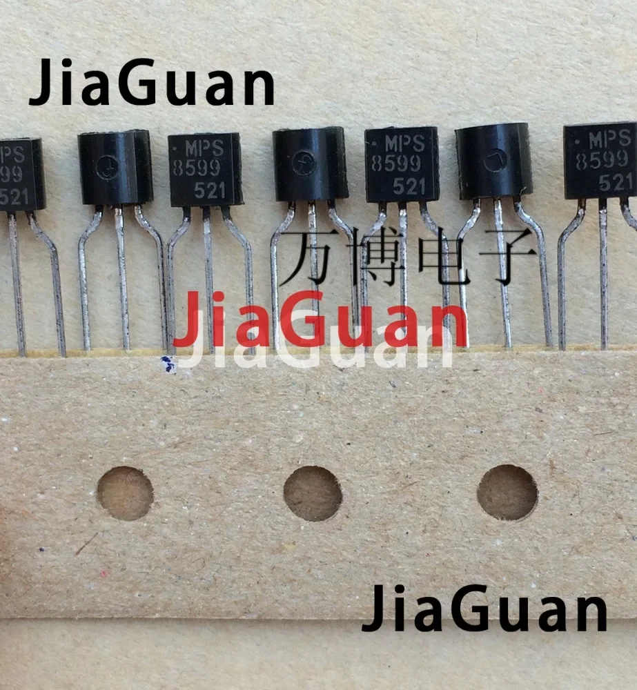 20PCS NEW ON Triode MPS8599 TO-92 Transistor 8599 Audio Power Amplifier MPS-8599 Laser word Taping
