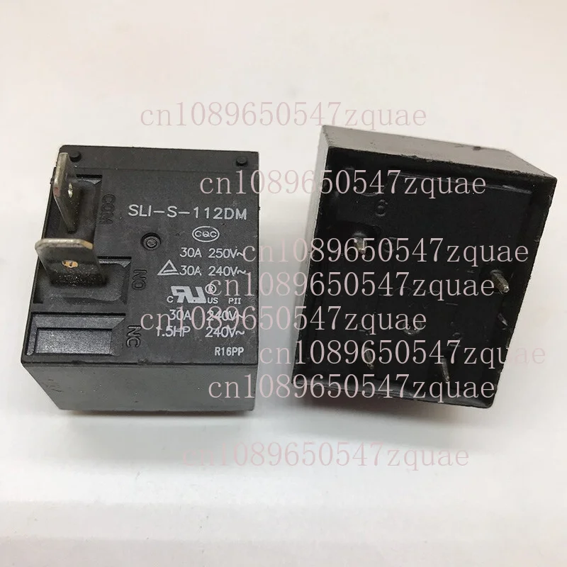 For SANYOU SLI-S-112DM Power Relay 4 Pins Replace HF2160-1A-12DE