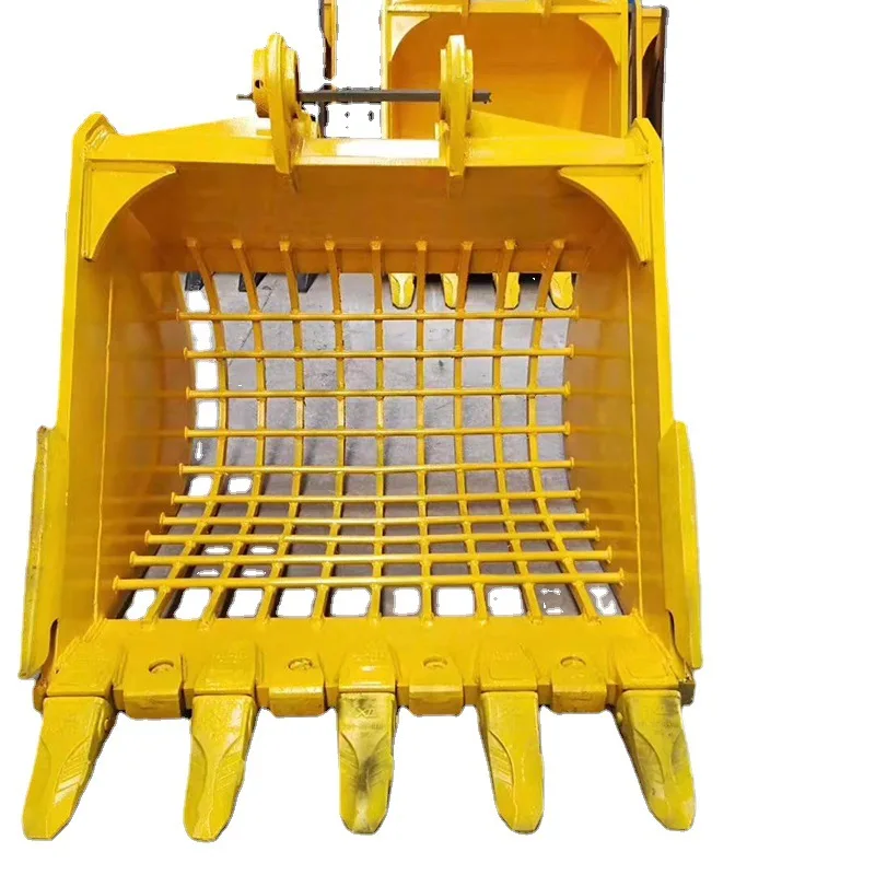 

High Quality Haoen Brand 20 Grid Fighting Rock Bucket OEM Supported Factory Price Farm Use Construction Machinery Attachments