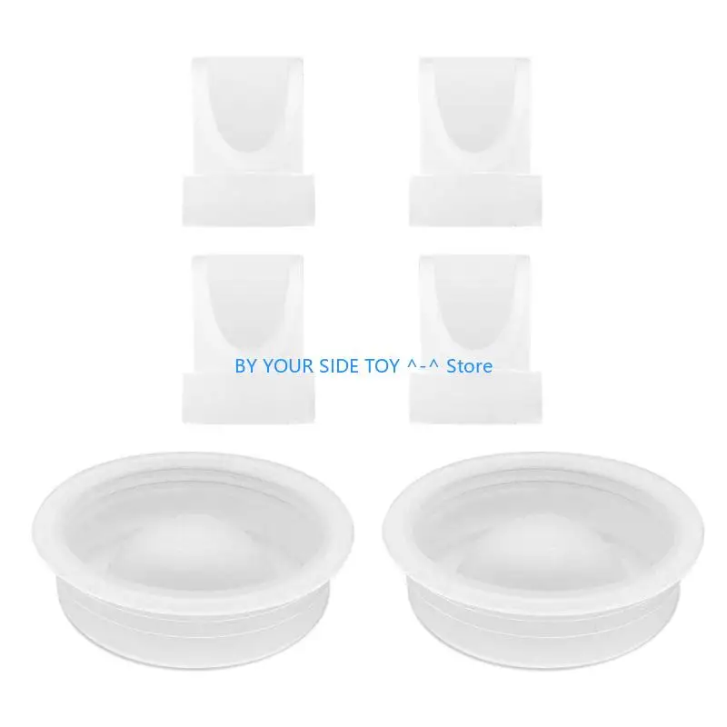 실리콘 밸브 다이어프램 세트 V1/V2 U6XE용 모유 펌프 밸브 및 다이어프램 세트