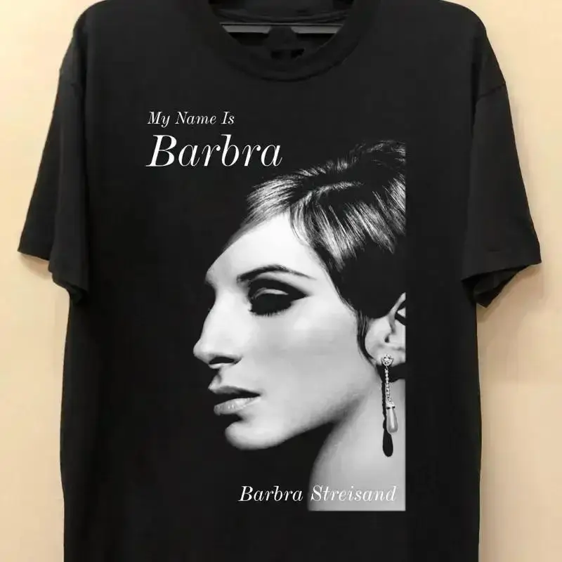 Rare Barbra Streisand Singer Basic For Fan T Shirt Full Size