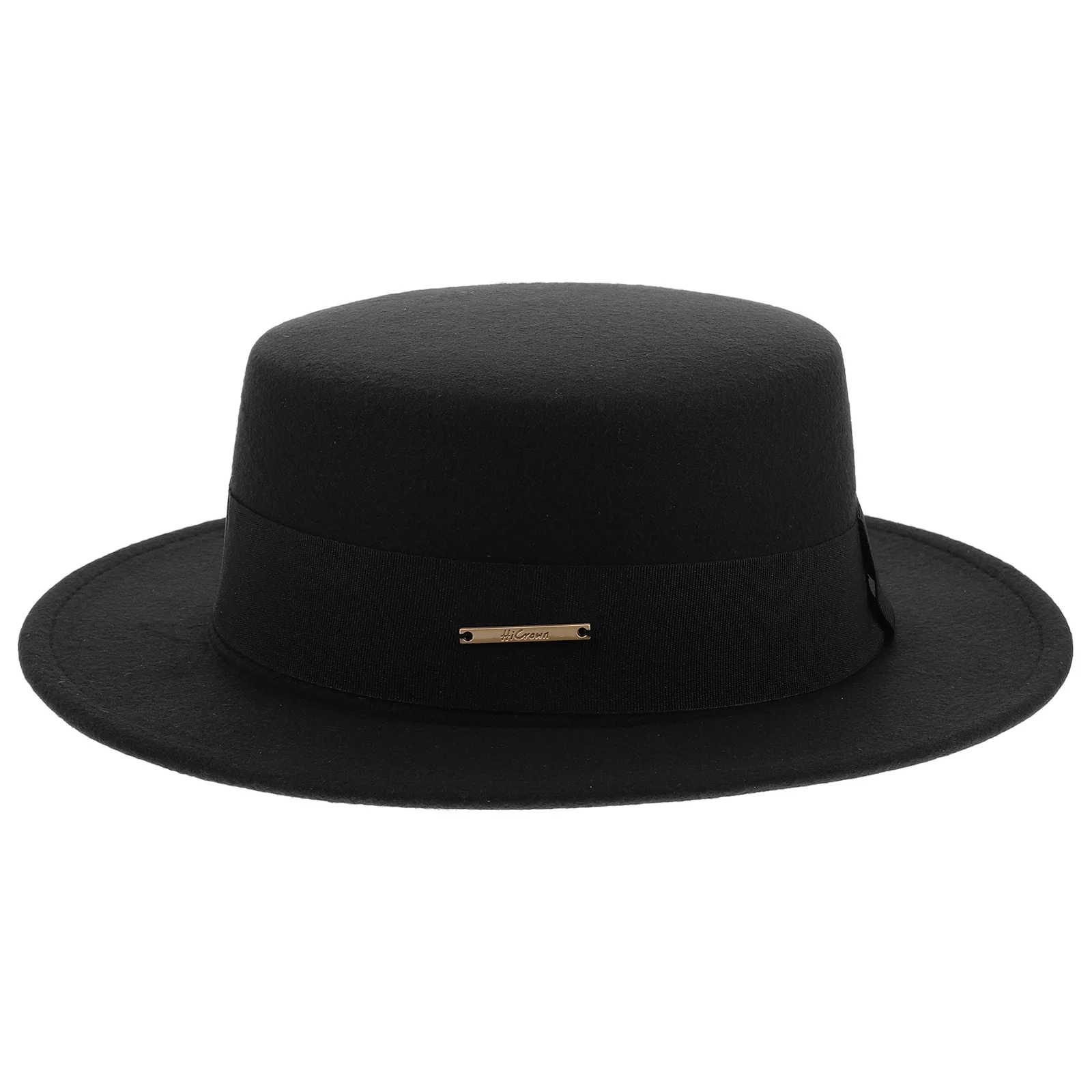 

Wool Flat Stylish French Inspired Pork Pie Hat For Women Men Warm Winter Fashionable Hat For Travel Party