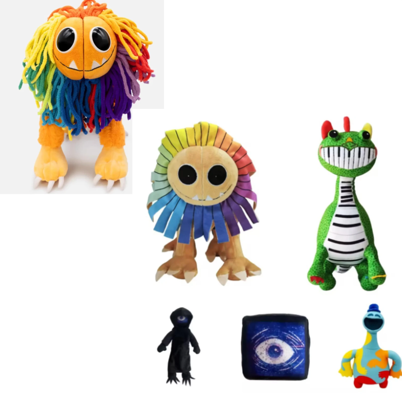 Pianosaurus Song Plush Anime Nightmare Game Soft Stuffed Pillow Doll Home Decor Toy For Kids Gift