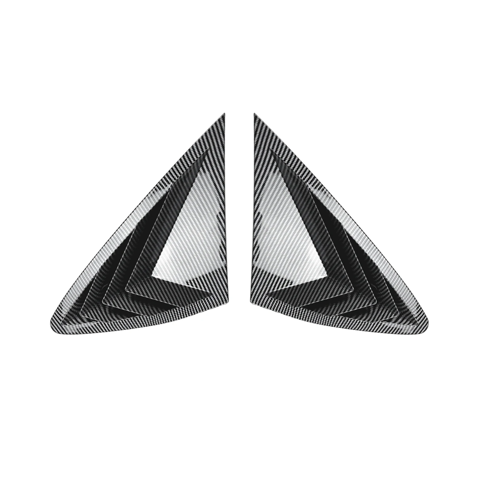 Cubierta de persiana de ventana lateral trasera, adornos para Mercedes Benz GLC clase Coupe C253 2016-2022 GLC300, parasol trasero de 4 puertas