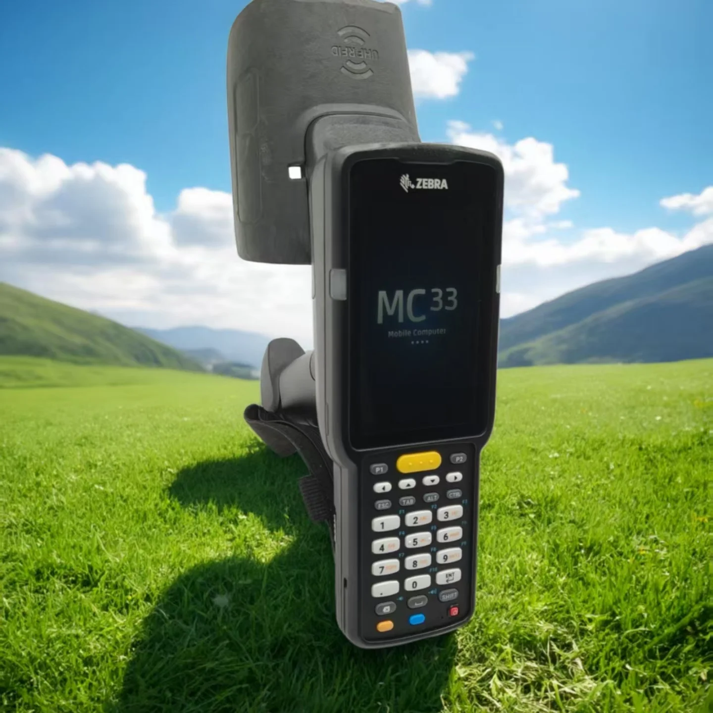 

MC339R-GE2HA4CN Handheld Terminal RFID Inventory Machine 2D Long-Distance Reader Speed Reading Metal Code Collector