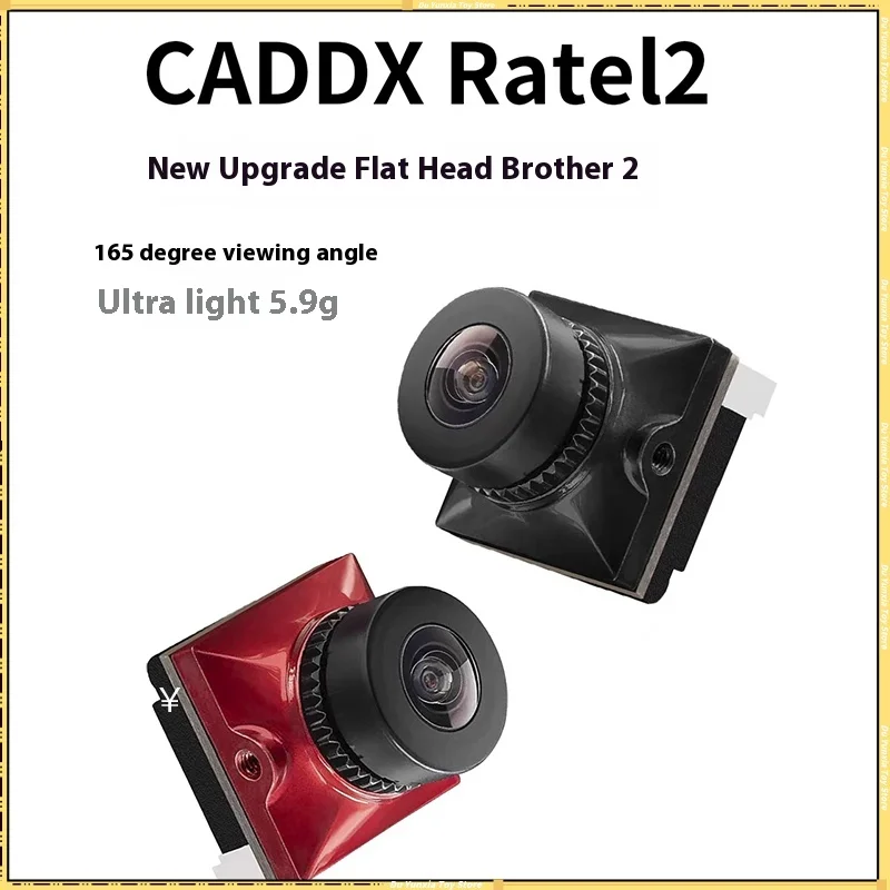 Caddx Snail Ratel2 FPV Crossover Machine Racing Camera Super Night Vision Low Delay Crossover Machine Accessories