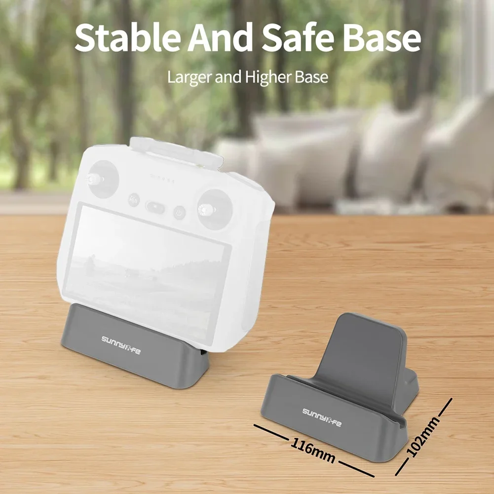 Sunnylife Remote Control Exhibition Base ABS Desktop Exhibition Holder For Mini 4 Pro/Mavic3 RC 2 Accessories
