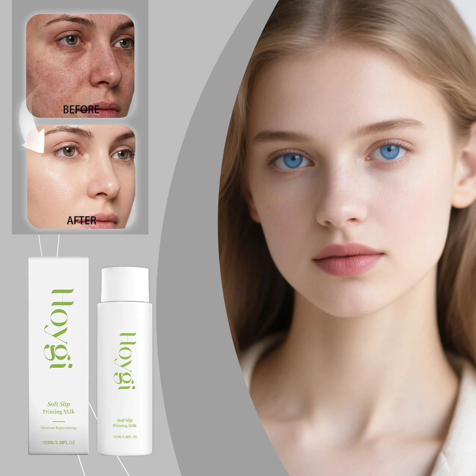 Face Primer Gel-based Moisturizing Facial Base Cream For Firming Makeup Long-lasting Wear Face Improve Makeup Texture