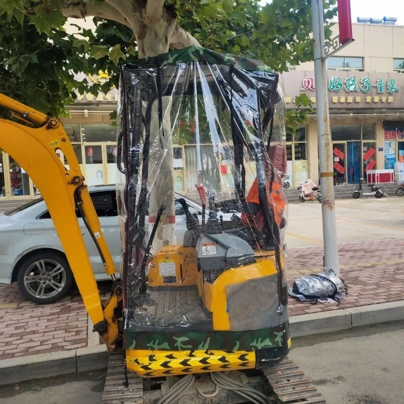 Mini Excavator Cover Waterproof Dustproof Protective Exterior Snow Protection Cover For Yanmar 17/20/27/35