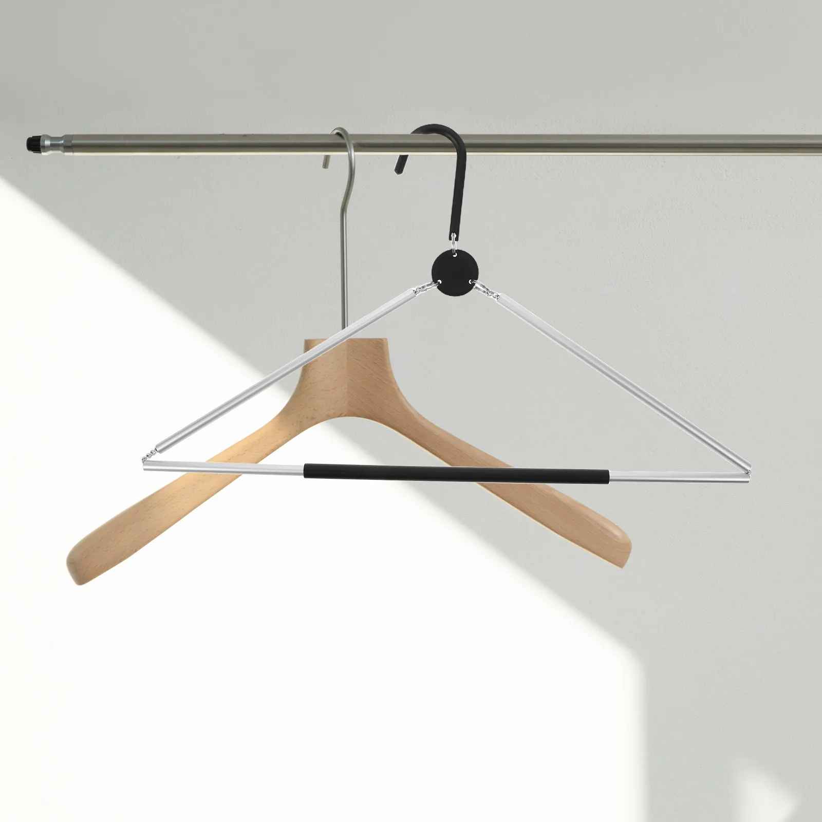 

Collapsible Hangers Foldable for Cruise Convenient Folding Clothes Compact Travel Coat Space Saving Closet