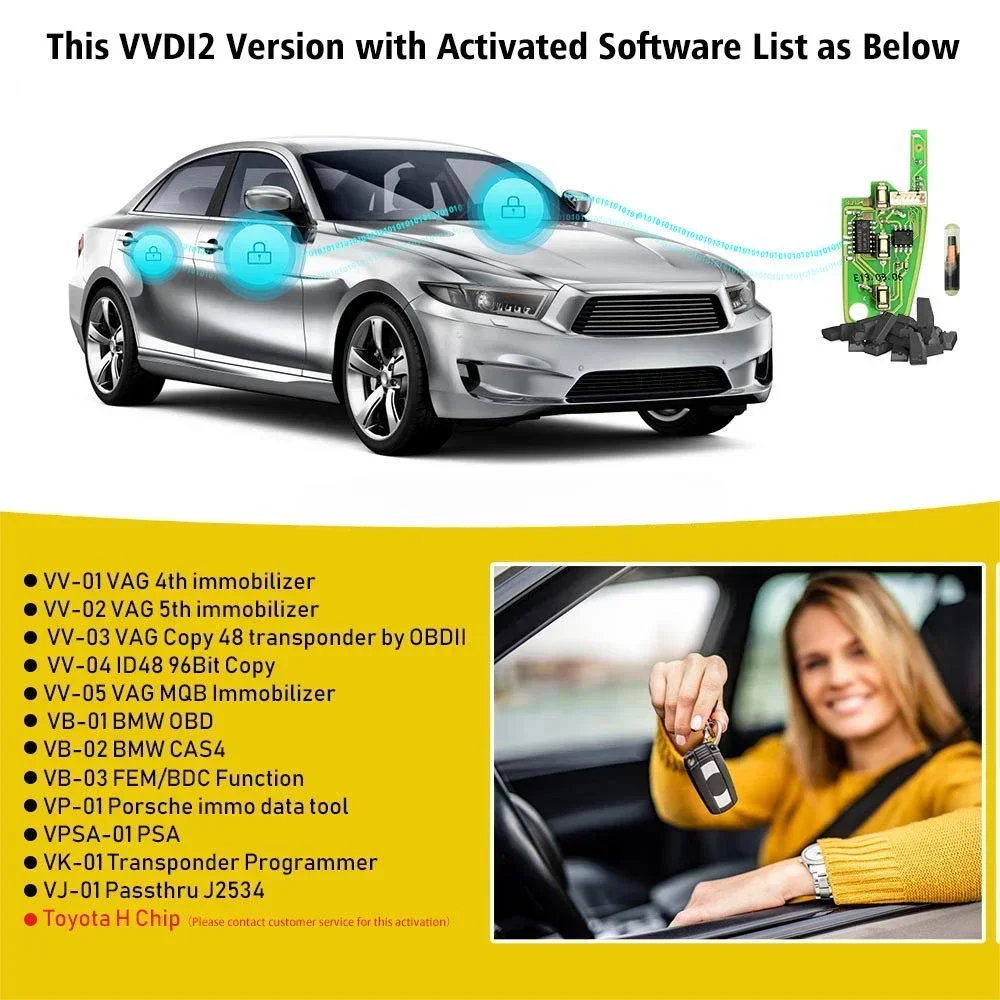 VVDI-2generation, Afodi 2 Generation, Compatible with First-generation Functional Car Key Programmer,basic Version/full Function