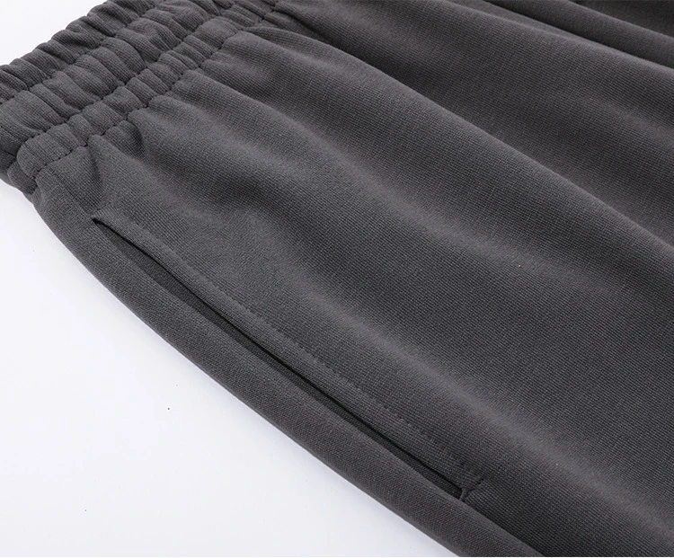 Classic Version Unisex Athleisure Cuffed Sweatpants: 320g Cotton Blend, Stereo-Tailored To Flatter All Leg Types