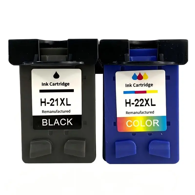 Compatible Ink Cartridge for HP 21 22 HP21 Deskjet D1468 D1520 D1420 D1560 D1530 D1341 D1320 D1311 D1455 D2330 D2430 - Office Su