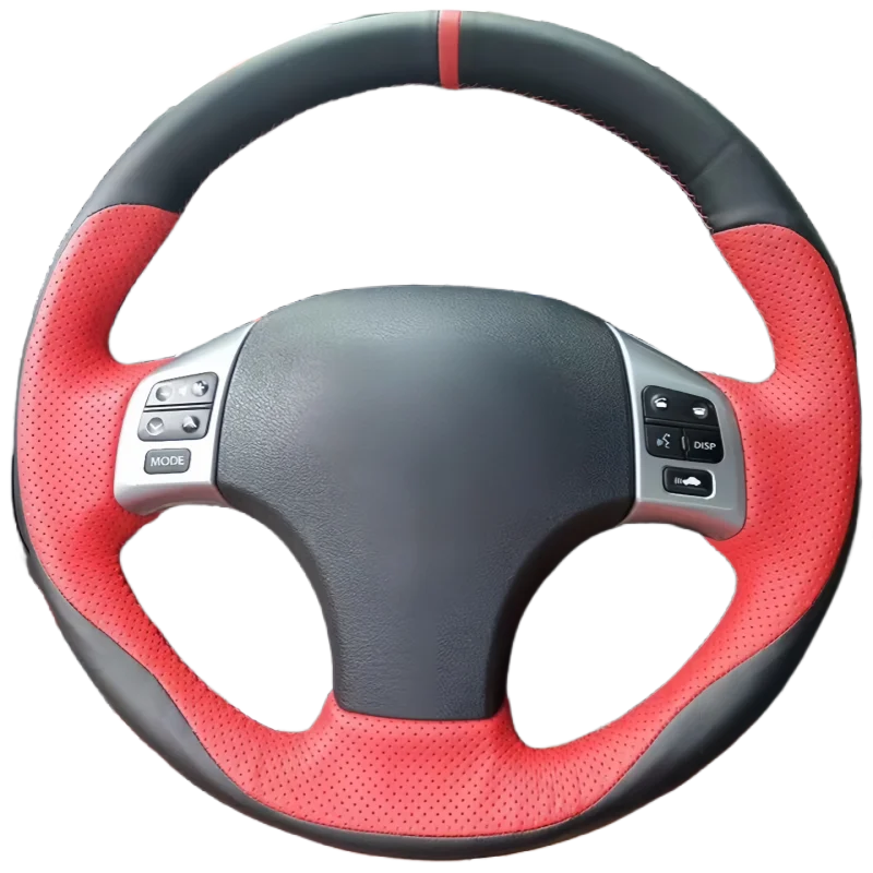 Hand-stitched The Carbon Fiber Genuine Leather Car Steering Wheel Cover For Lexus IS IS250 IS250C IS300 IS350 IS300C IS350C F S