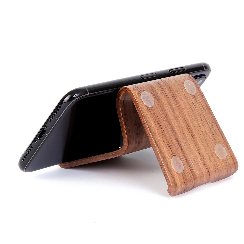 Video Holder Durable Stand Cell Bracket Telephone Workout Equipment Bamboo Couch Fine Workmanship