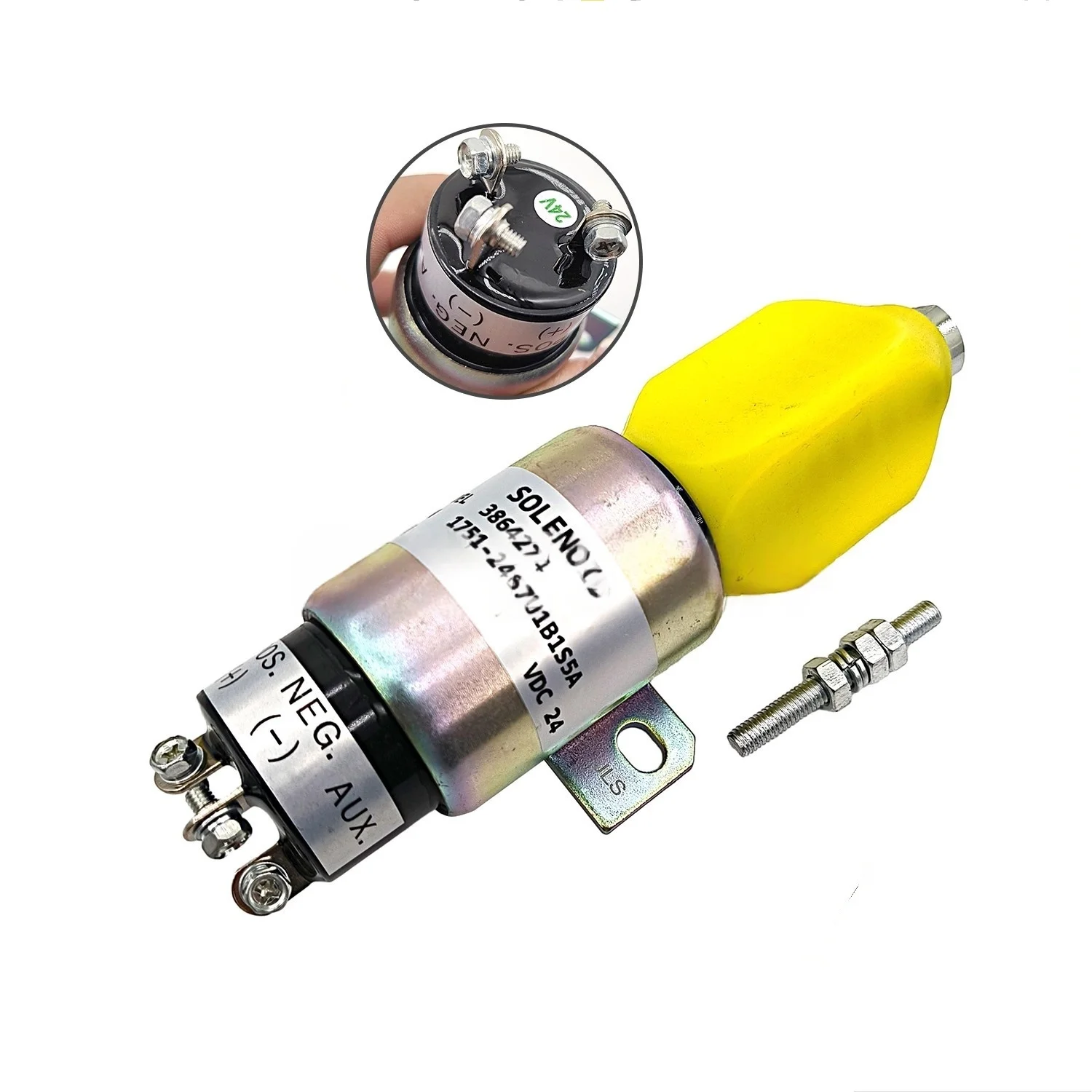 

Переключатель электромагнитного клапана пламени 1751-2467U1B1S5A подходит для современных экскаваторов Caterpillar 320B/C 225-7 гг.