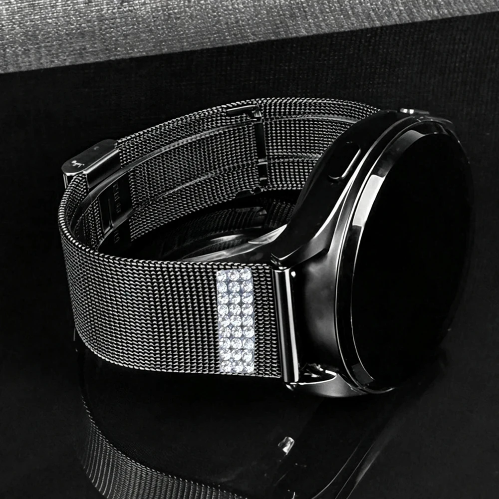 20mm 22mm strap for samsung galaxy watch 7654 40mm 44mm 6classic 47mm 43mm band for huawei watch GT 654 pro 46mm strap mesh band
