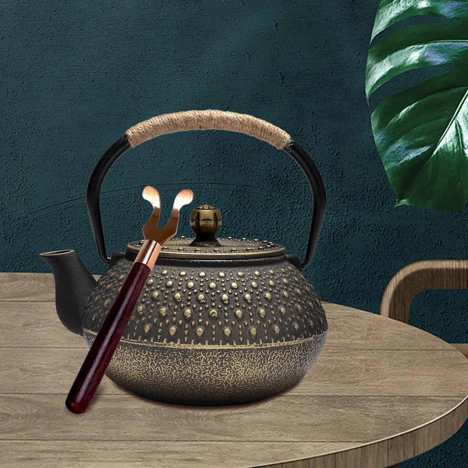 

Чугунный чайник для влюбленных, Подарочный чайник, традиционный 900 мл для варочной панели, чайный чайник для пикника, ресторана, отеля, кемпинга, дома