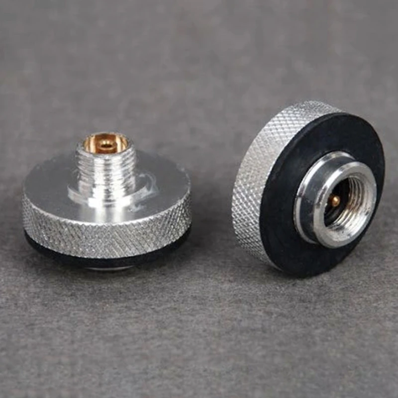 محول موقد التخييم المحمول في الهواء الطلق ، خزان الغاز المسطح ، أداة محول الطبخ ، محول البروبان إلى البوتان