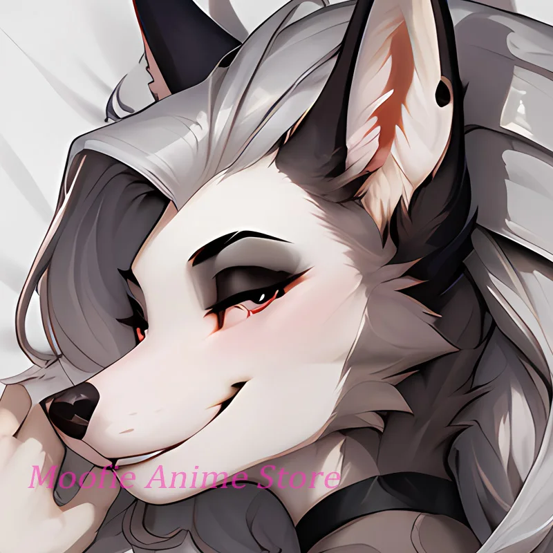 Anime Pillowcase Dakimakura Loona Double-Sided 2WAY Life-Size Print Body Pillow Cover