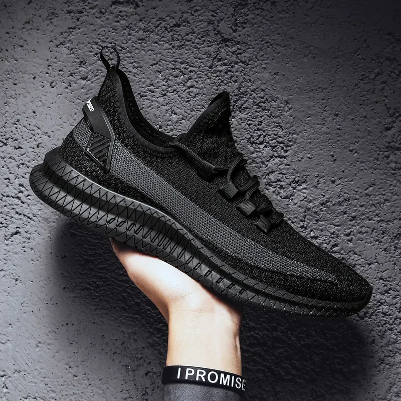 Men's Woven Shoes 2025 New Brand Breathable Sports Shoes High Quality Men Footwear Trainers Sneakers Zapatillas Hombre Deportiva view 3