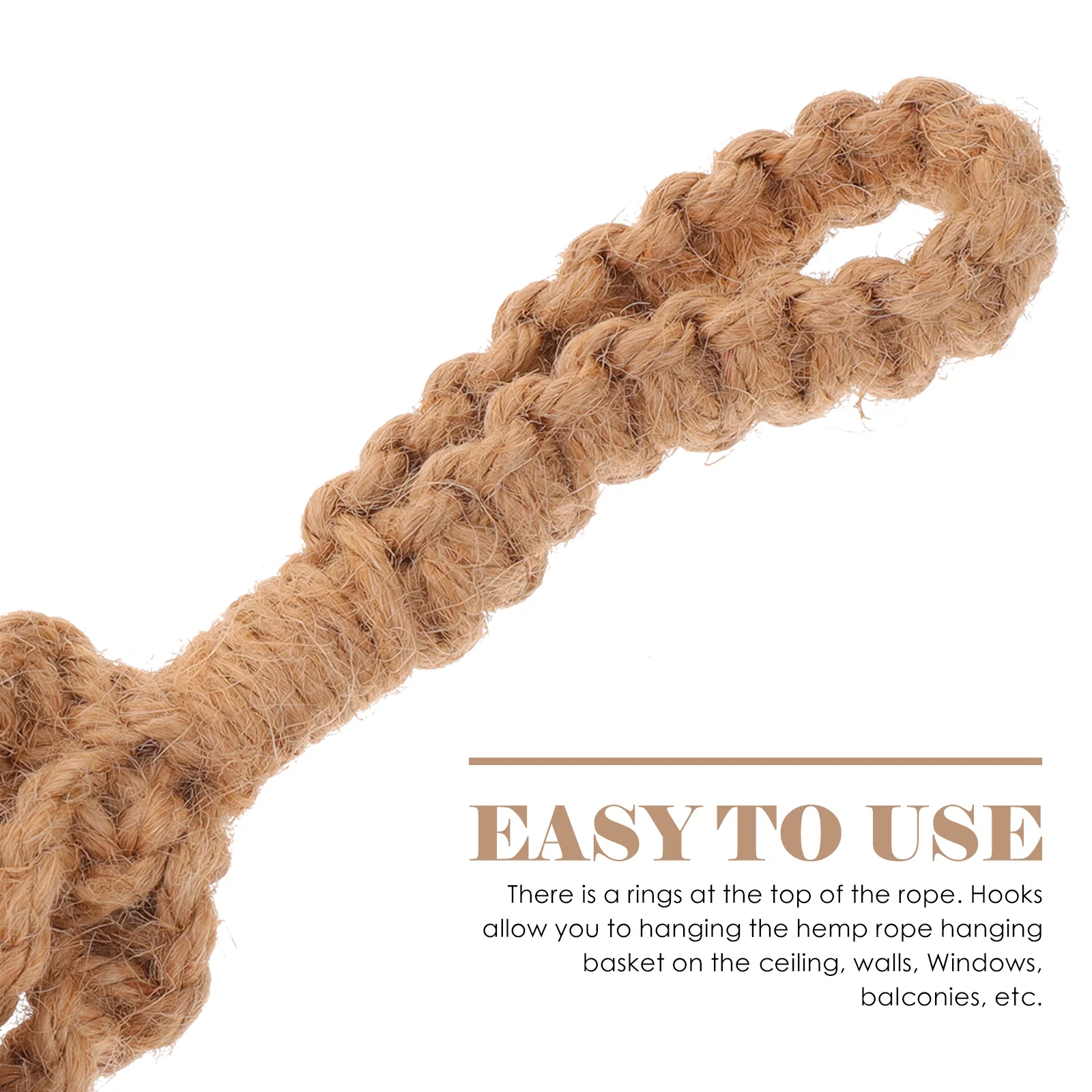 

2pcs Macrame Hanging Plant Holder Woven Basket For Ceiling Wall Balcony Garden Decor Hanging Planter Indoor Plants Holder Flower