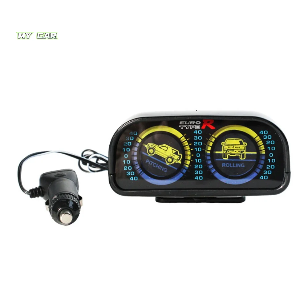 

Измеритель угла наклона для автомобиля 12В с LED-подсветкой, цифровой дисплей, измеритель уклона с регулируемой на 360 градусов базой, высокое качество