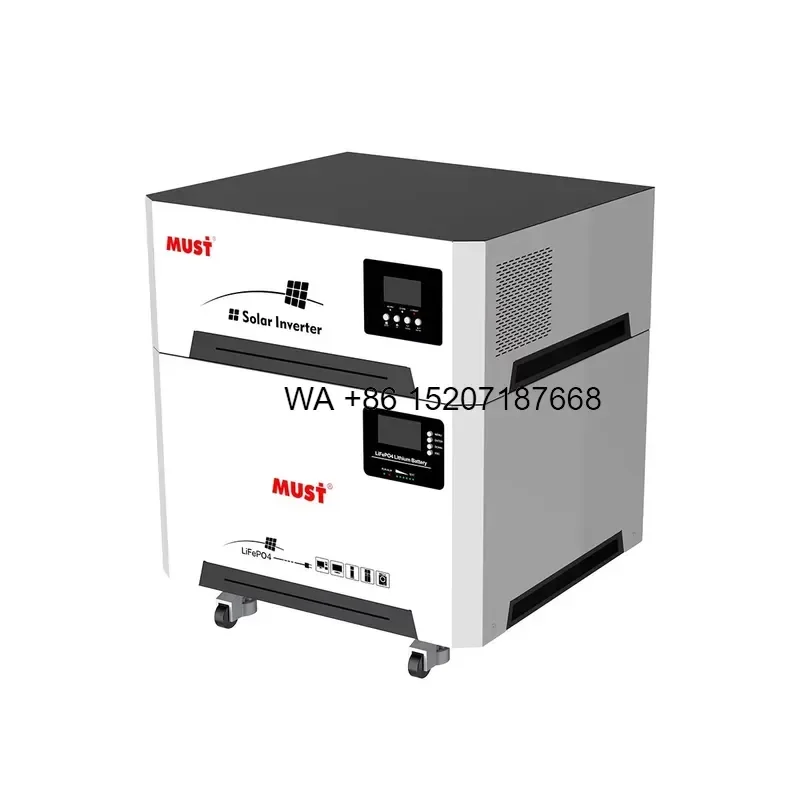 Wmwmnu For All In One Solar Inverter 48V LiFePO4 Battery Hybrid Grid System 10 20kW Stackable IP65 Home Energy Storage