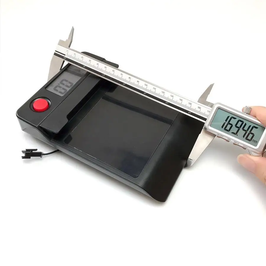 Fitness LCD Counter Display for Rowing Machine Stair Stepper Plastic Housing 158g 21.5 x 14.5 x 11 cm Compact Design