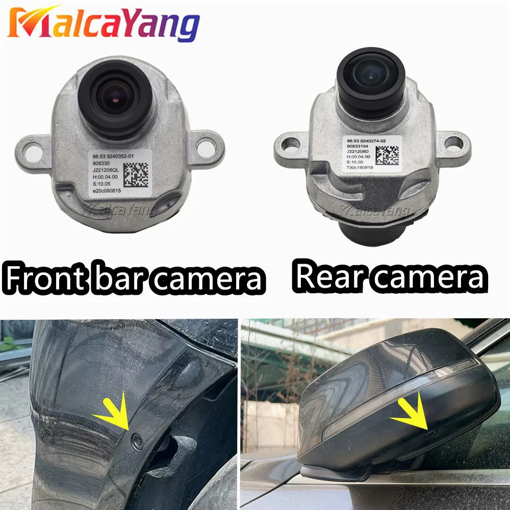 car styling For BMW Car Front Bumper Side View Backup Camera X5 E70 X6 E71 F01 F02 F06 F07 F10 F11 F12 2010-2019