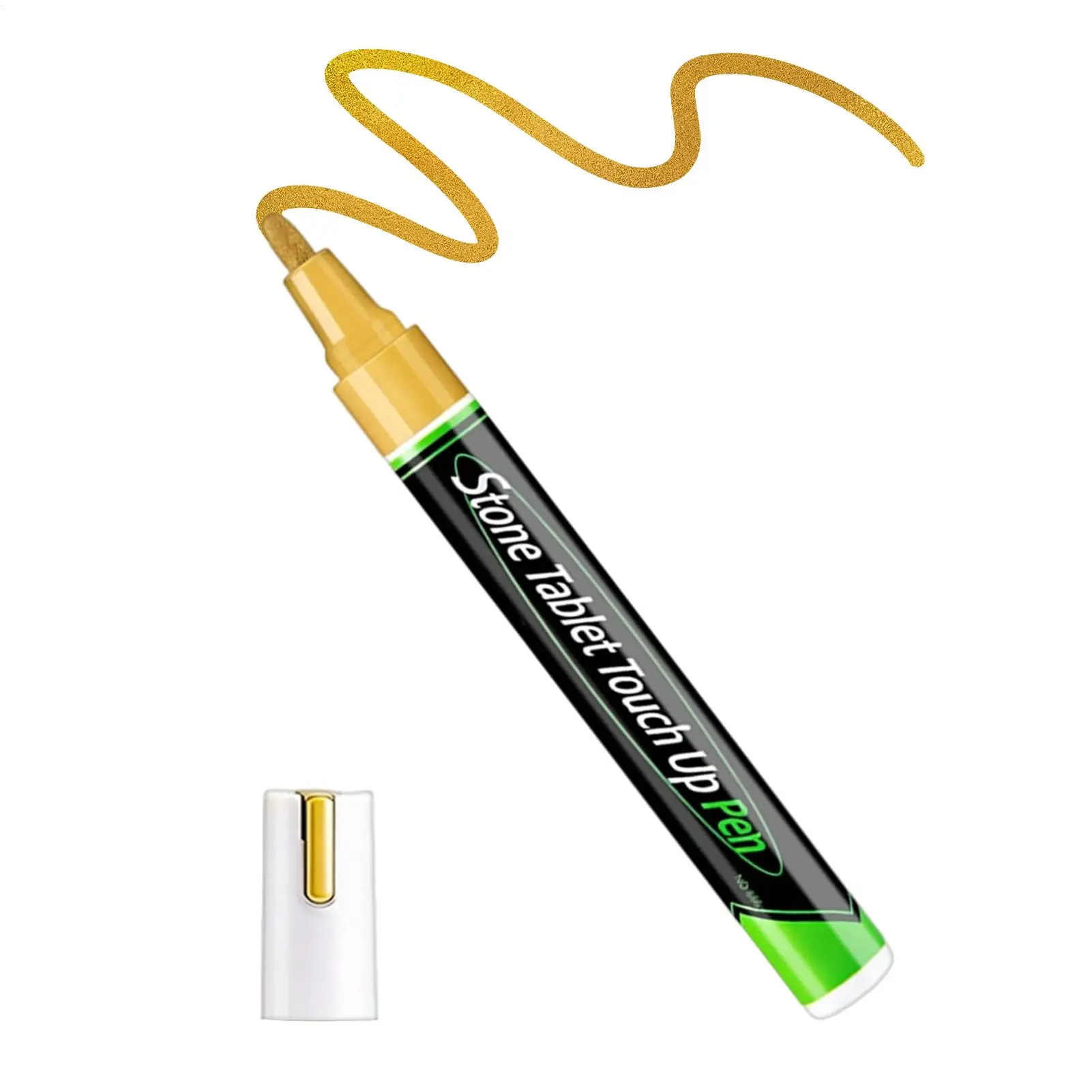 1pc Tombstone Marker UV Resistant Waterproof Permanent Restoration Tombstone Lettering Marker Pen For Ceramic Glass Metal