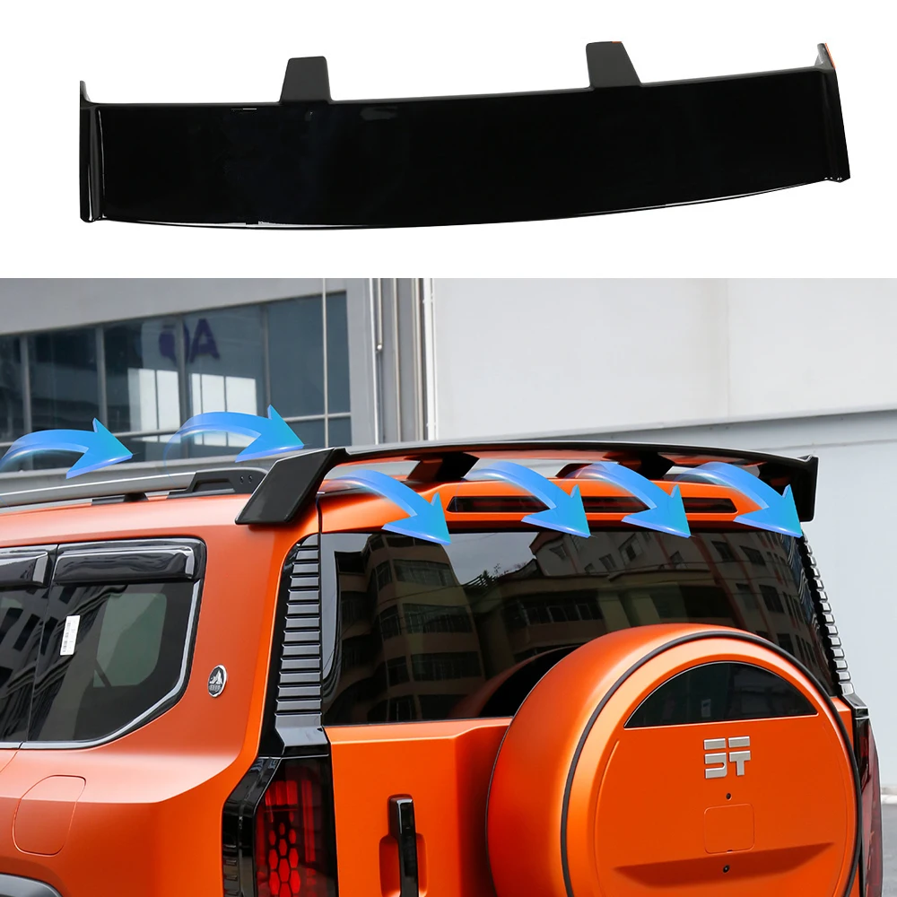 

Car Tail Wing Roof Sports Fixed Wing Spoiler Fit For Chery Jetour G700 2025 2026 Appearance Kit Modification Accessories