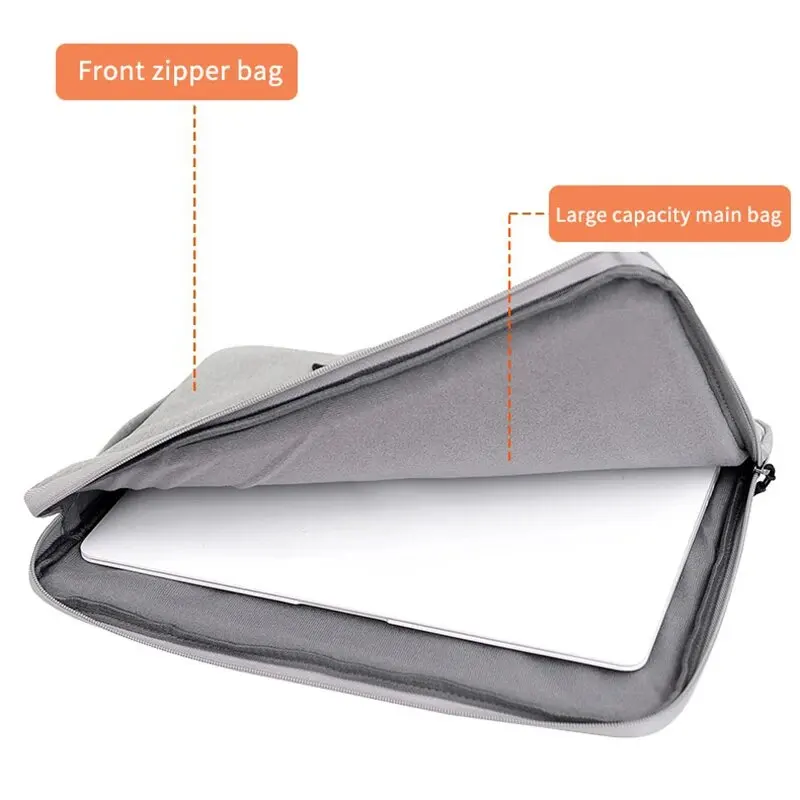 حقيبة كمبيوتر محمول عالمية مقاس 13-15.6 بوصة غطاء حماية للكمبيوتر المحمول وحقيبة الكمبيوتر اللوحي #5
