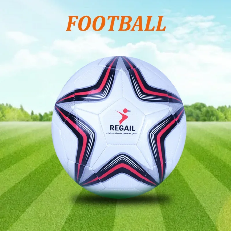 

Adult Game Football Size 4 Size 5 Young Training Soccer Ball Seamless Anti-Slip for 11-A-Side
