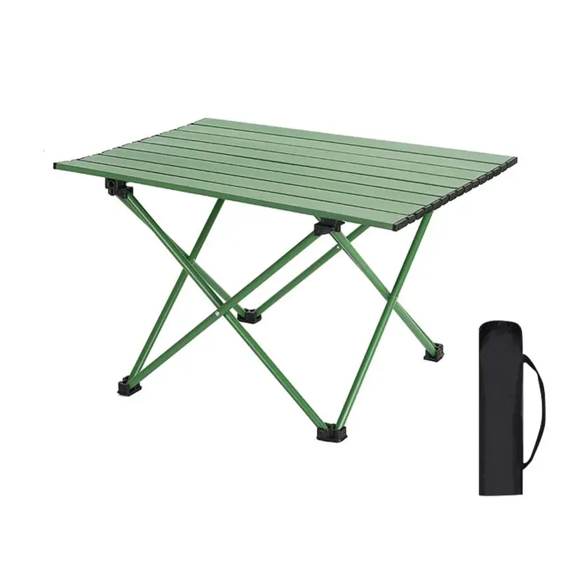 Folding Table Portable Outdoor Picnic Table 40X35Cm Foldable Camping Tables with Carry Bag for fishing beach outings picnics