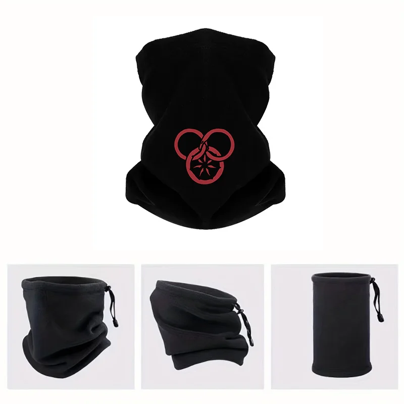 Circle snakes intertwined around wheel Men Windproof Scarf Mask Neck Gaiter Hat Women cap Headgear Outdoor Keep Warm Winter Mult