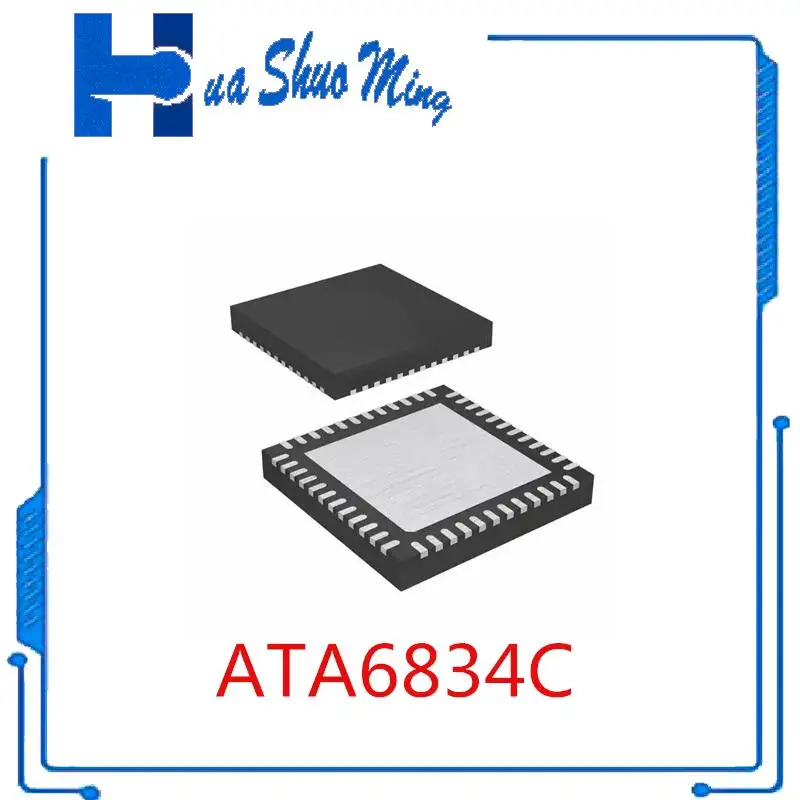 

5Pcs/Lot ATA6834C ATA6834C-PLQW QFN-48